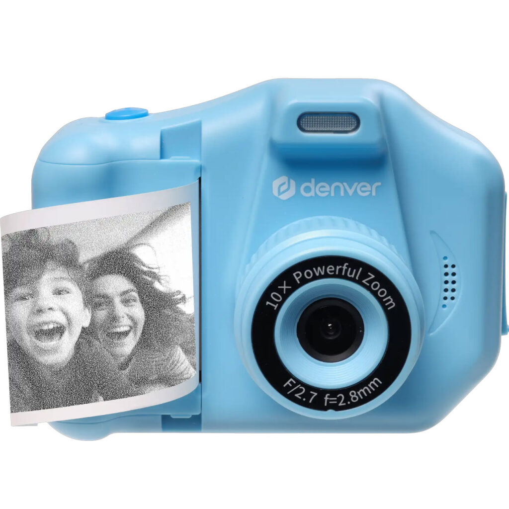 Kinder Sofortbildkamera mit Druckpapier, 1,3 Megapixel, blau