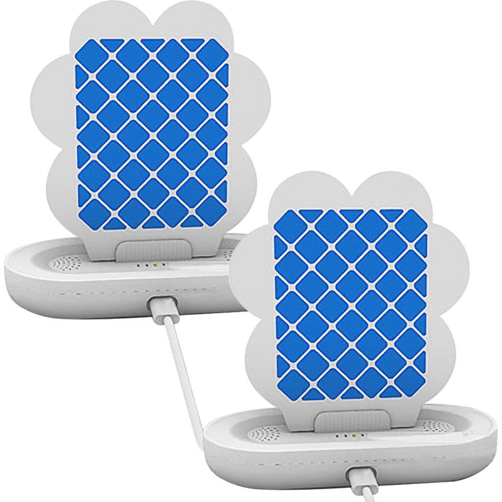 2er-Set Insektenfalle mit UV-Licht und Klebefolie