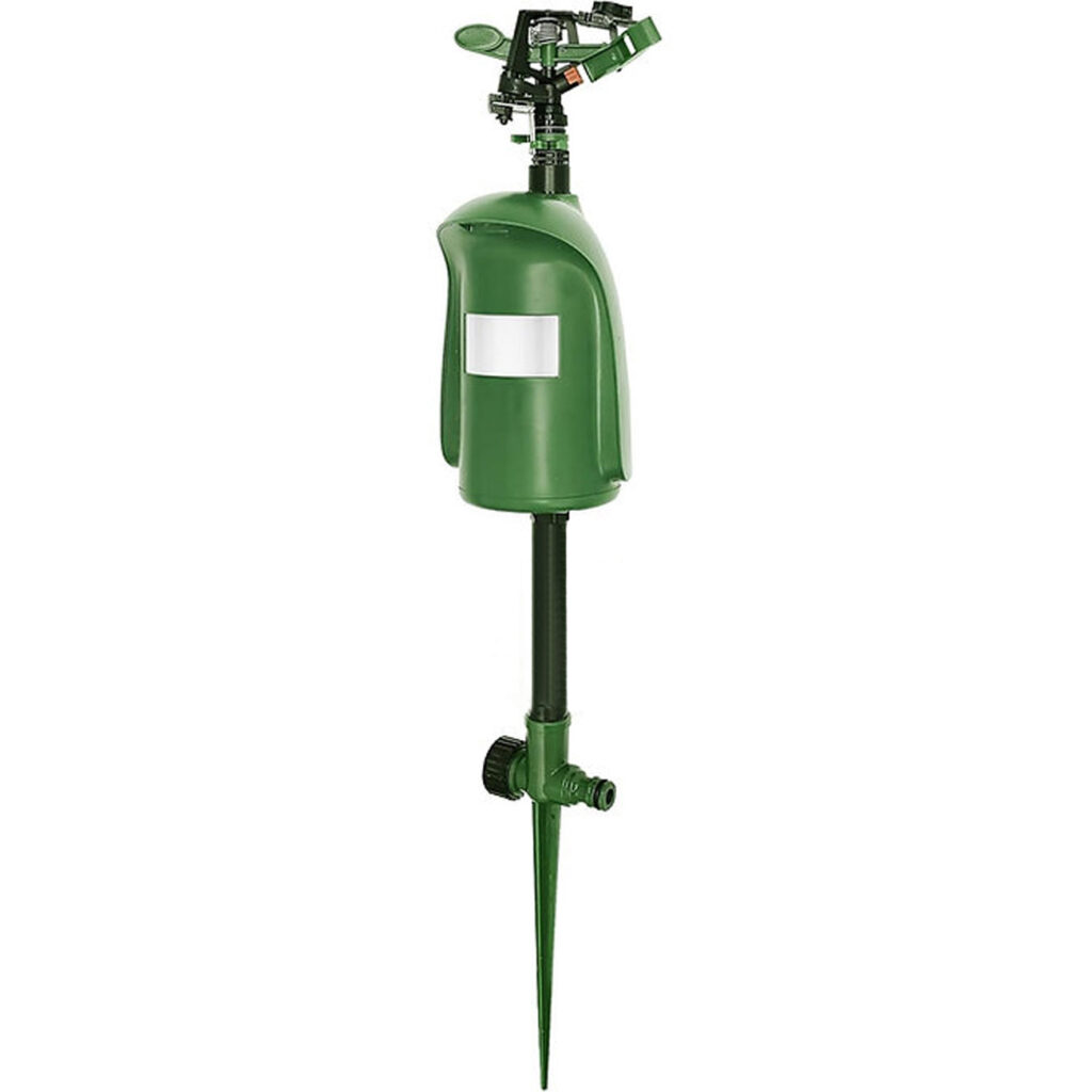 Tiervertreiber mit Wasserstrahl & Bewegungssensor Tiervertreiber mit Wasserstrahl & Bewegungssensor