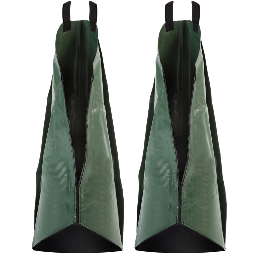 2er-Set Baum-Bewässerungsbeutel 75L, dunkelgrün 2er-Set Baum-Bewässerungsbeutel 75L, dunkelgrün