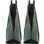 2er-Set Baum-Bewässerungsbeutel 75L, dunkelgrün