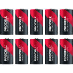 10er-Set CR123 Batterien Lithium, 3V, Intense Power