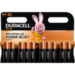 Power Boost Alkaline Batterien Typ AA / Mignon, 1,5 Volt, 10-er Pack