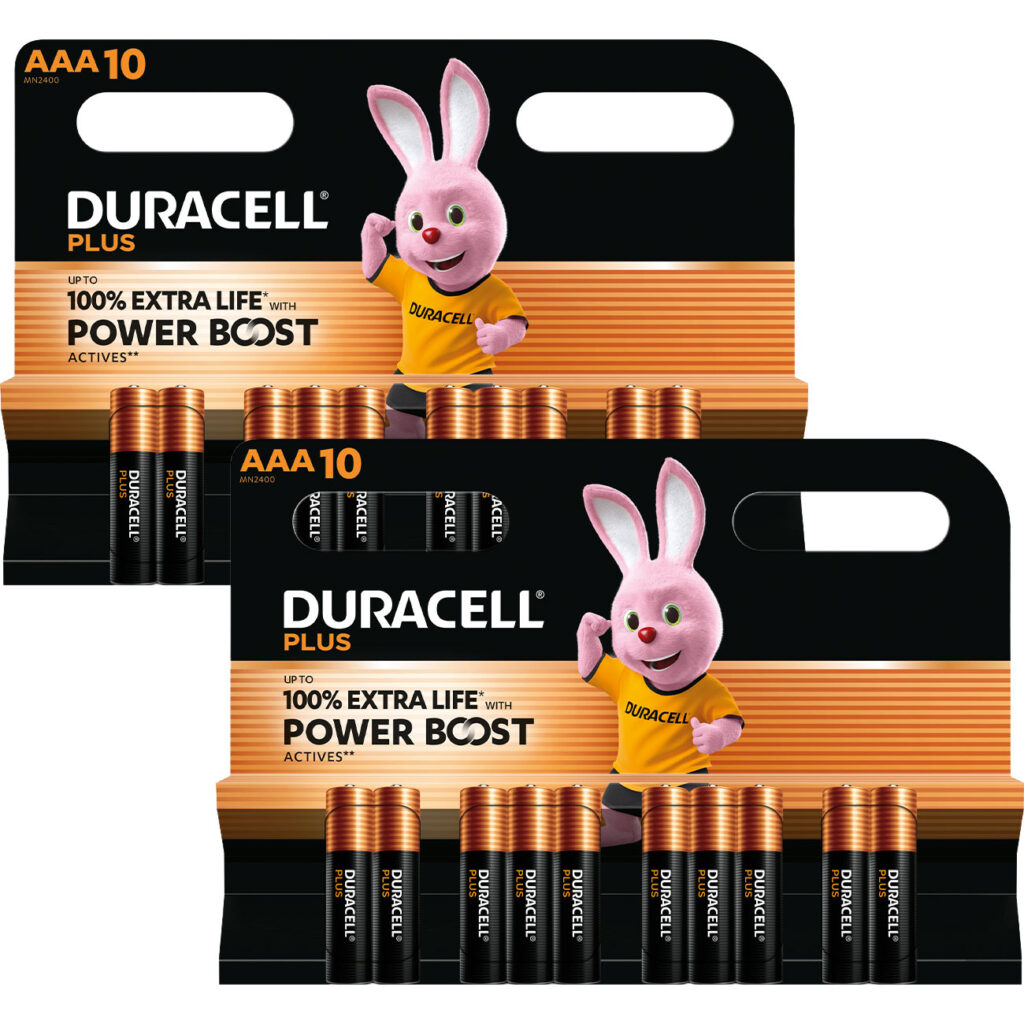 2er-Set Power Boost Alkaline Batterien Typ AAA/Micro, 1,5 V, 2x 10-er Pack 2er-Set Power Boost Alkaline Batterien Typ AAA/Micro, 1,5 V, 2x 10-er Pack