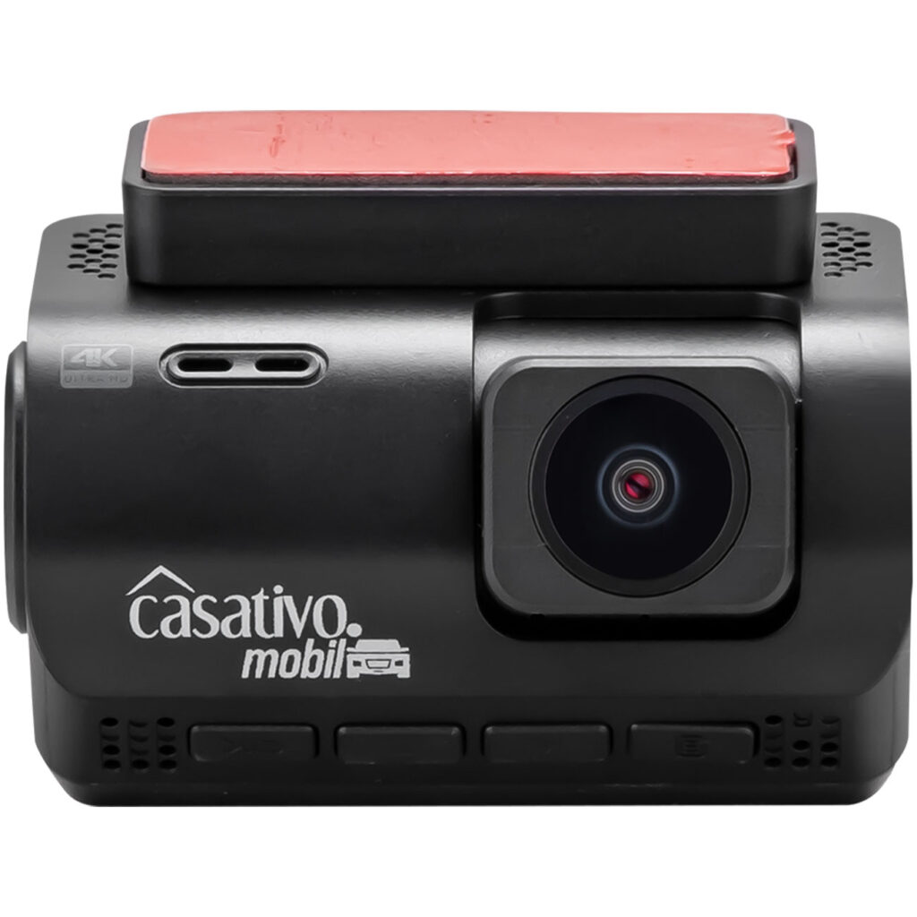 Dashcam 4K-UHD mit GPS, Nachtsicht, G-Sensor, WDR, WLAN & App, 140° Winkel