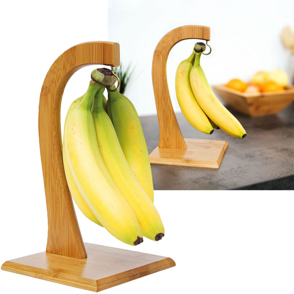 Bananenhalter aus Bambus, Bananenständer Bananenhalter aus Bambus, Bananenständer