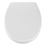 WC-Deckel mit Absenkautomatik und Quick-Release-Funktion, 41,5 x 37 cm