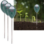 3er-Set Feuchtigkeitsmessgerät für Pflanzenböden, Hygrometer