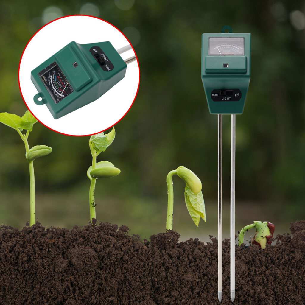 3-in-1 Pflanzenerde Messgerät, Bodentester 3-in-1 Pflanzenerde Messgerät, Bodentester