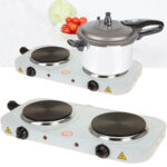 Elektrische Doppel-Kochplatte 2.000 Watt