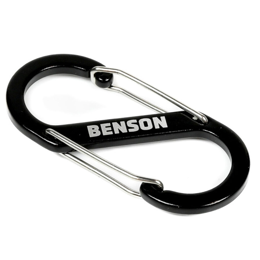 Doppel Karabinerhaken, S-Clip, 4 x 9 cm Doppel Karabinerhaken, S-Clip, 4 x 9 cm