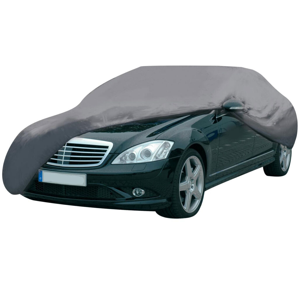 Autoabdeckung passend für fast alle Autos, Auto Vollgarage, anthrazit, 534 x 175 x 120cm