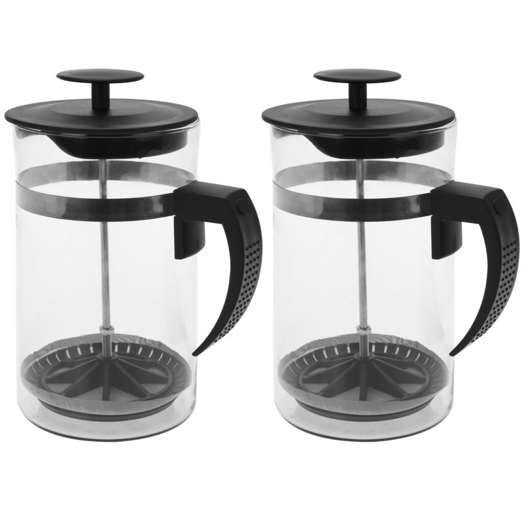 2er-Set Kaffeezubereiter, French Press, 1 Liter 2er-Set Kaffeezubereiter, French Press, 1 Liter