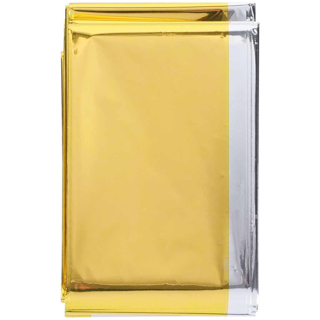 Rettungsdecke, Notfalldecke, ein Produkt der NASA , 210 x 160 cm