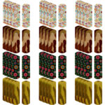 Kinderpflasterset, 60-tlg, 4 bunte Farben und Muster, steril, 5,6 x 1,9 cm