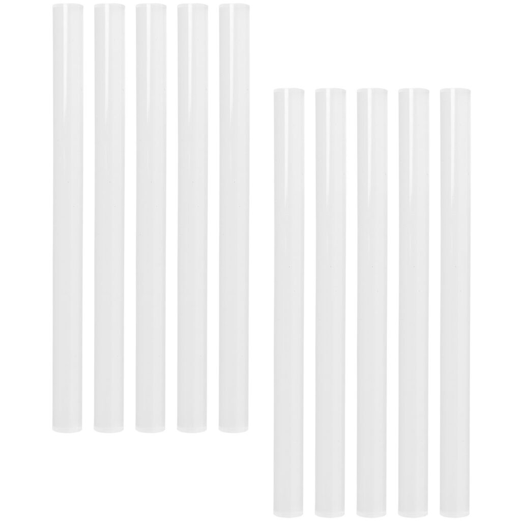 Heisskleber Patronen, 10 Stück, Polyvinyl, 15 x 1,1 cm