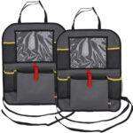 2er-Set Autositz Organizer und Rückenlehneschutz mit viel Stauraum