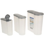 3er Set Schüttdosen mit Deckel, Vorratsdosen