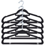 50er-Set Kleiderbügel mit Kleinteilsteg