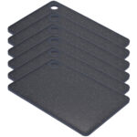 6er-Set Schneidebrett in Marmoroptik, Kunststoff, 27 x 20,5 x 1 cm