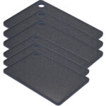 6er-Kombi-Set Schneidebrett in Marmoroptik, Kunststoff, 2 Grössen