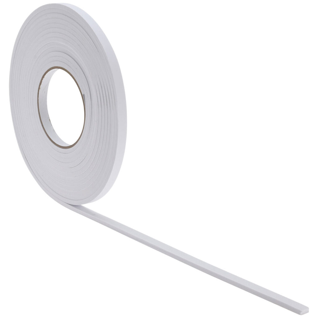 Zugluft-Stopper, Dichtungsband, 6 m x 1 cm, 5 mm dick, selbstklebend