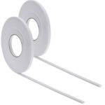 Zugluft-Stopper, Dichtungsband 2er-Set, 6 m x 1 cm, 5 mm dick, selbstklebend