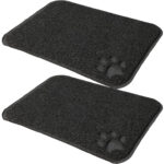 2er-Set Haustier-Katzenstreu-Matte, 45 x 37 cm