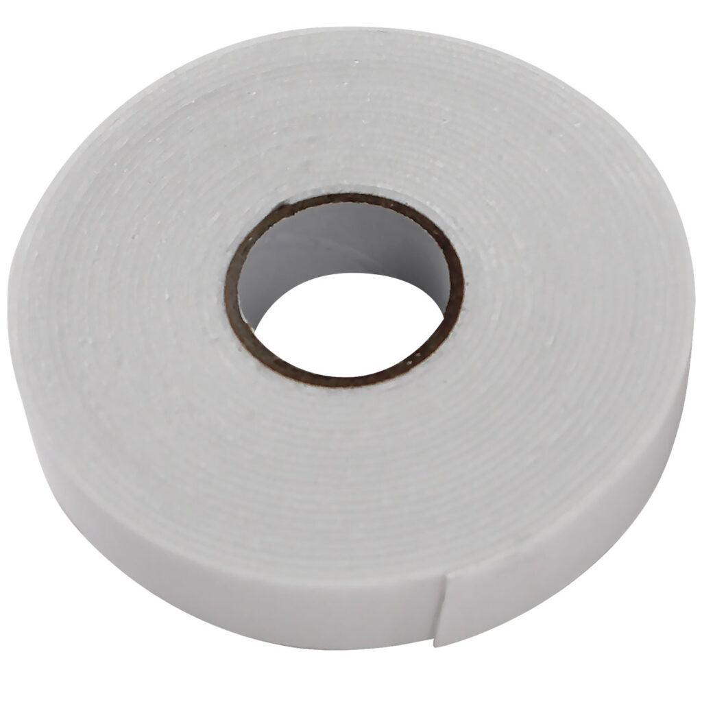 Doppelseitiges Klebeband, weiss, 5m Doppelseitiges Klebeband, weiss, 5m