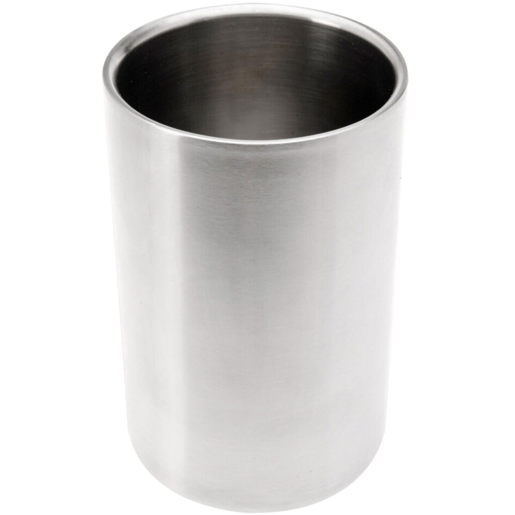 Weinkühler aus Edelstahl Ø 12cm Weinkühler aus Edelstahl Ø 12cm