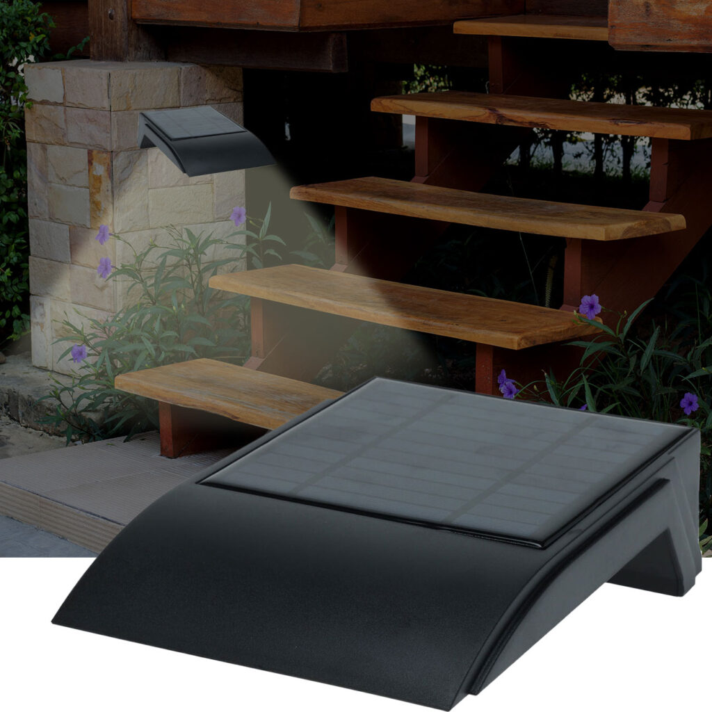 Solar-LED-Wandleuchte mit PIR-Sensor, 50 Lumen Solar-LED-Wandleuchte mit PIR-Sensor, 50 Lumen