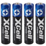4er-Set Typ AAA (Micro), Xtreme Lithium, 1,5V / 1000mAh