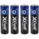 4er-Set Typ AA (Mignon), Xtreme Lithium, 1,5V / 3000mAh