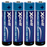 4er-Set Batterie Typ AAA (Micro), LR03, Performance Alkaline, 1,5V
