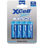 4er-Set Batterie Typ AA (Mignon), LR06, Performance Alkaline, 1,5V