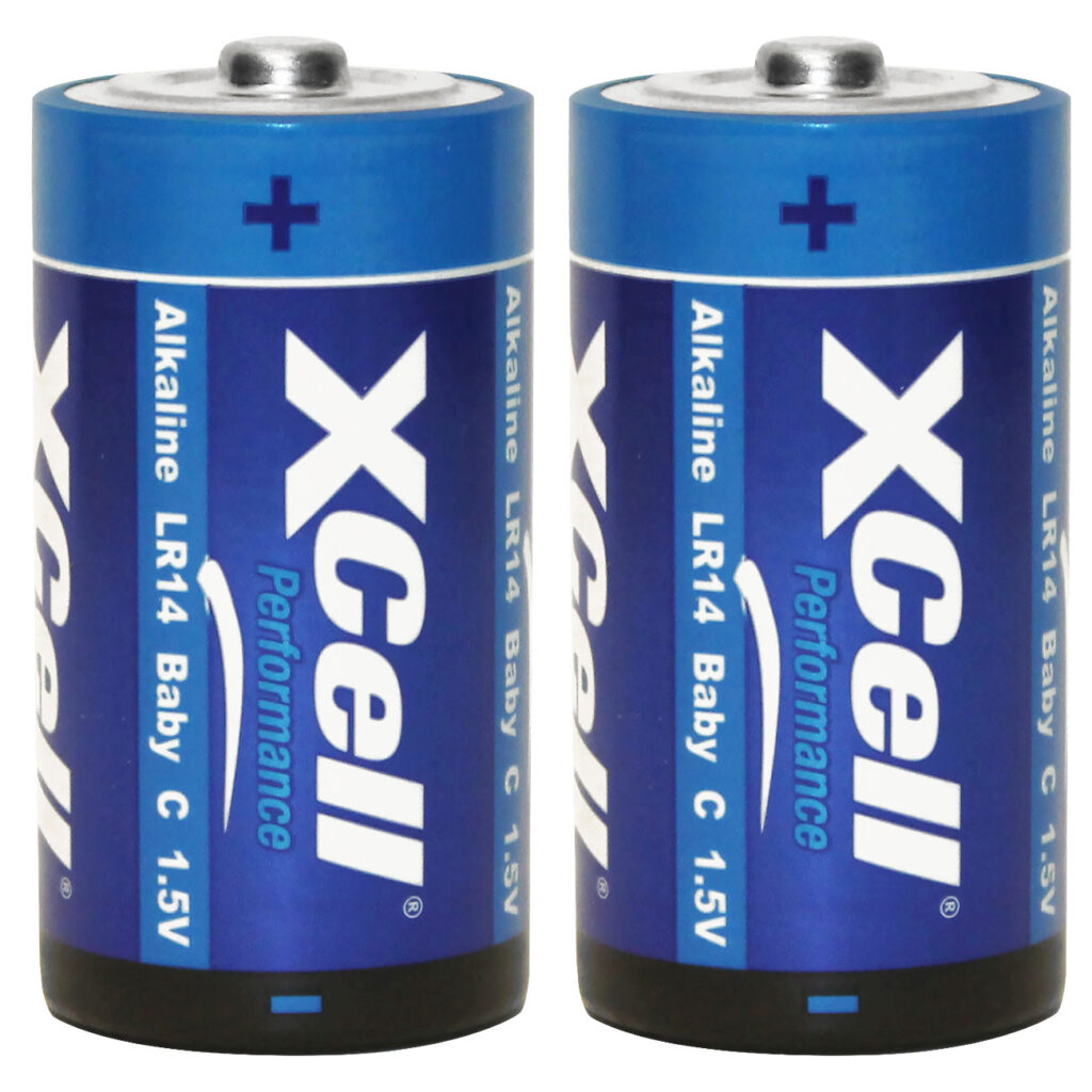 2er-Set Batterie Typ C (Baby), LR14, Performance Alkaline, 1,5V