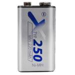 Akku 9V-Block, Ni-MH 8,4V / 250 mAh