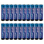 20er-Set Batterie Typ AAA (Micro), LR03, Alkaline, 1,5V