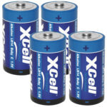 4er-Set Batterie Typ C (Baby), LR14, Performance Alkaline, 1,5V