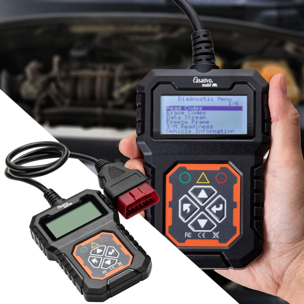 OBD2-Diagnosegerät, Fehlercodes lesen und löschen