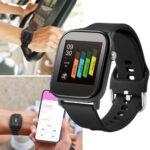 Smartwatch mit Benachrichtigungsfunktion, Schlafdauer, Kalorienverbrauch und IP67