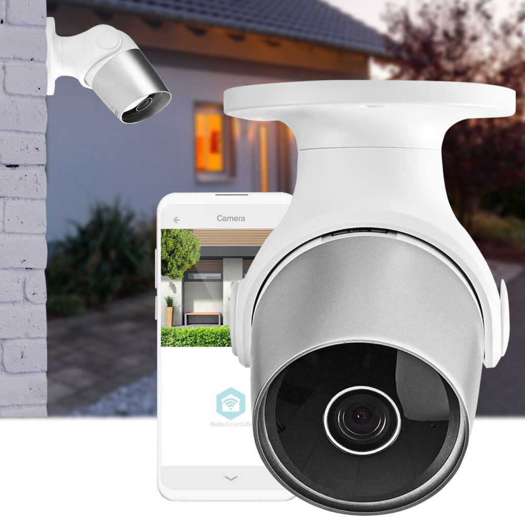 SmartLife IP-Kamera, Full-HD-Überwachnungskamera mit PIR, Nachtsicht, IP65