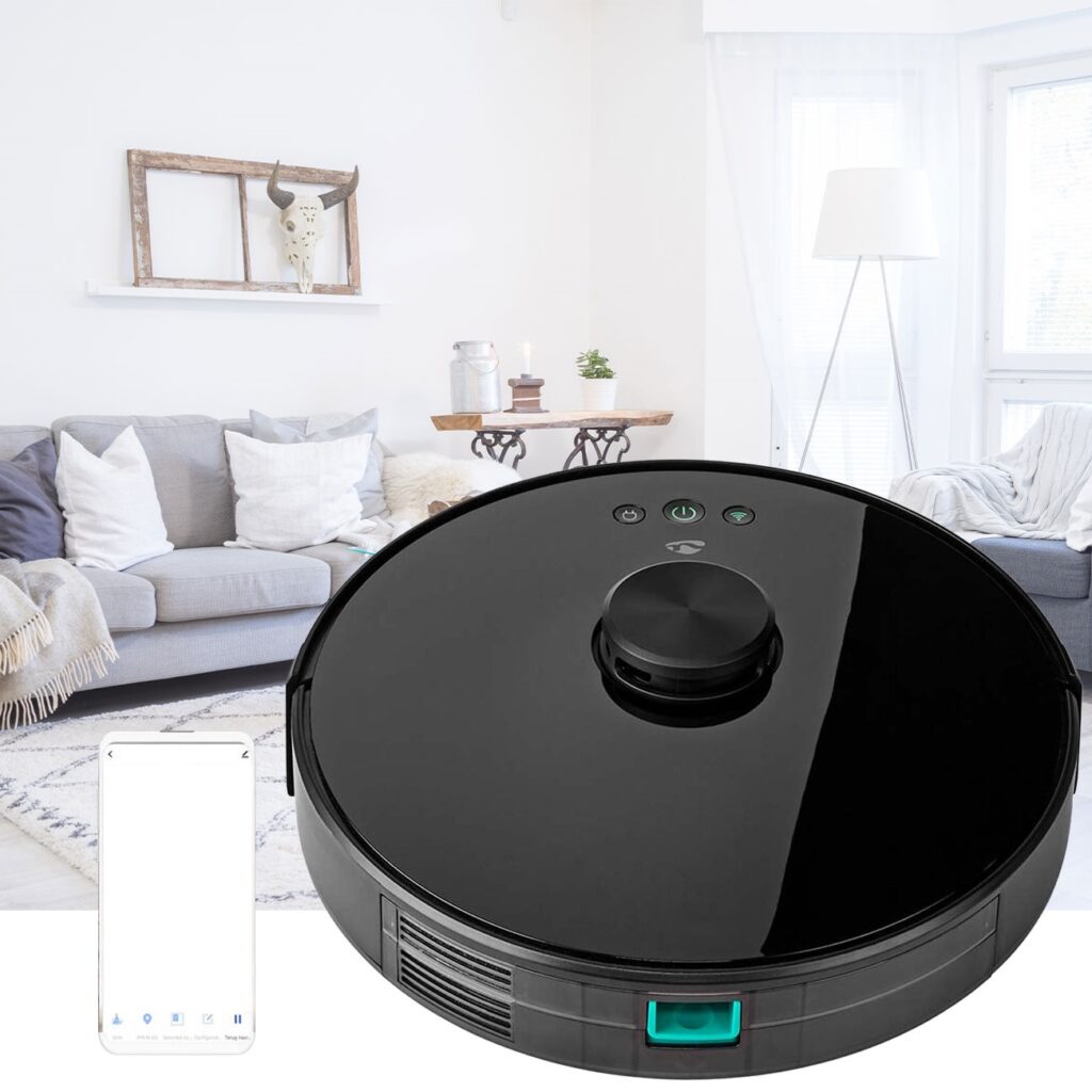 SmartLife Saugroboter, Wischroboter mit Lasernavigation, Android / IOS