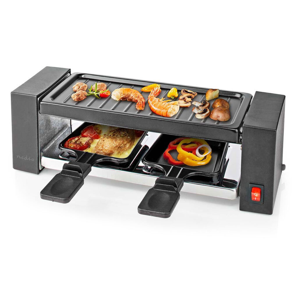 Gourmet Raclette Grill,  Raclette Grill,  Raclettegerät  für bis zu 2 Personen, 400 W