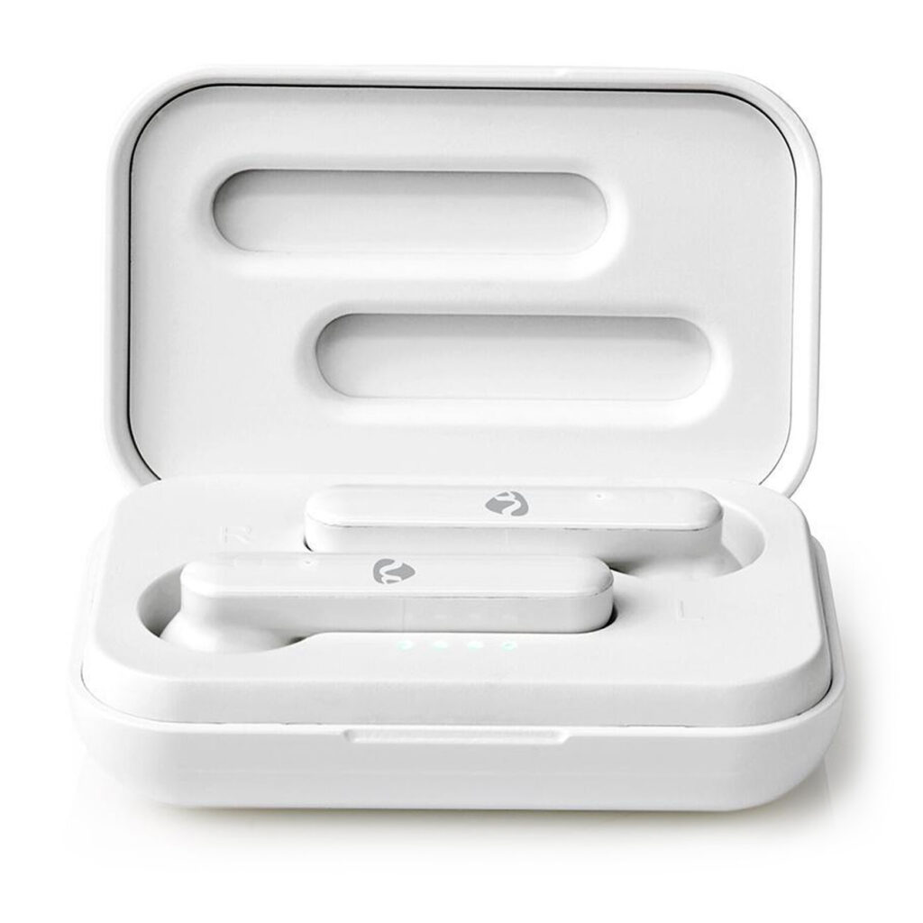 Kabellose Kopfhörer, Bluetooth 5.0, In-Ear, Touch-Steuerung, Sprachsteuerung, weiss Kabellose Kopfhörer, Bluetooth 5.0, In-Ear, Touch-Steuerung, Sprachsteuerung, weiss