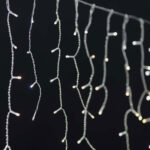 WLAN-Smart-Eisregen Lichterkette, 400 LEDs, kaltweiss, IP65, 8 m