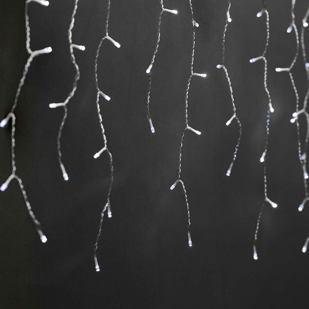 Eisregen Lichterkette, 360 LEDs, IP44, 9 m Eisregen Lichterkette, 360 LEDs, IP44, 9 m