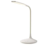 LED-Schreibtischlampe mit 3 Leuchtmodi und Lithiumionen-Akku, weiss