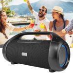 Bluetooth Lautsprecher, Subwoofer, Sprachsteuerung, RGB-LED, IPX5, 120 W