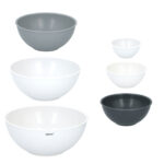 6er-Set Rührschüsseln in unterschiedlichen Grössen, mehrfarbig & stapelbar